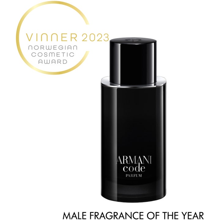 Armani Armani Code Parfum 75 ml armani code herr elegant parfym i en svart cylinderformad flaska med silverdetaljer