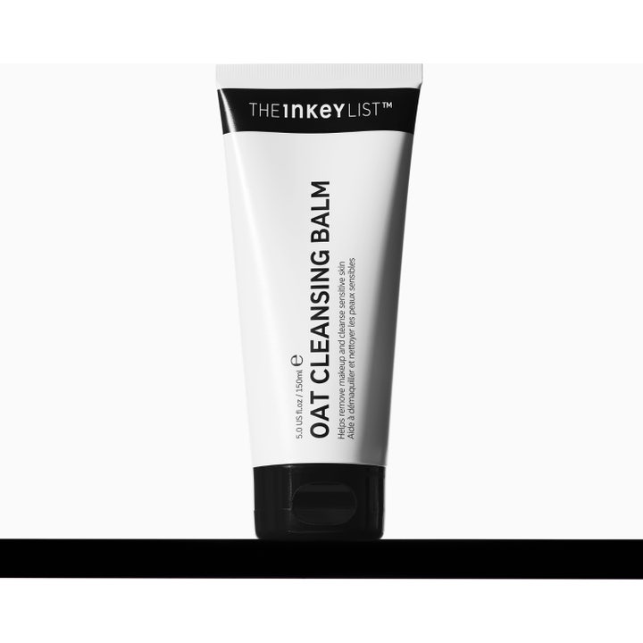 The INKEY List Oat Cleansing Balm 150 ml havre rengöringsbalm för ansiktsvård känslig hud i tub och kartong