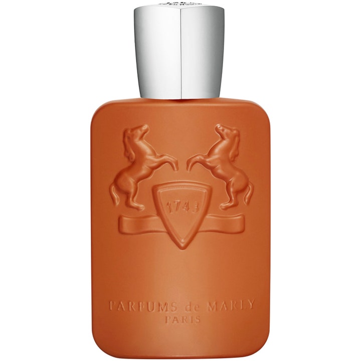 Parfums de Marly Althaïr Eau de Parfum 125 ml exklusiv nicheparfym i matt orange flaska med silverkork