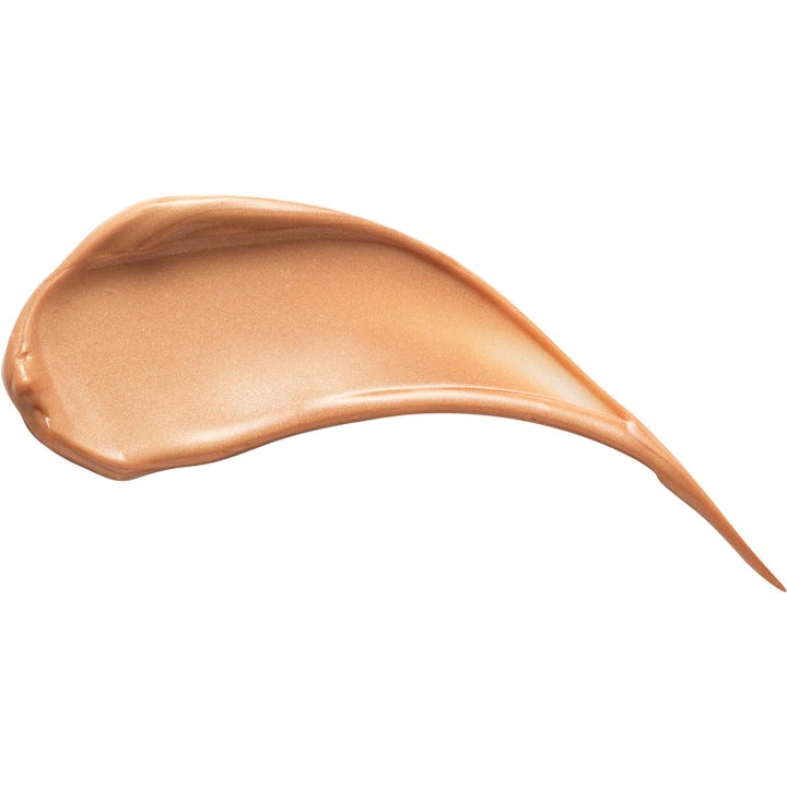 Origins GinZing Glow-Boosting Gel Moisturizer 50 ml glowkräm med en skimrande och mjukt bronsfärgad textur.