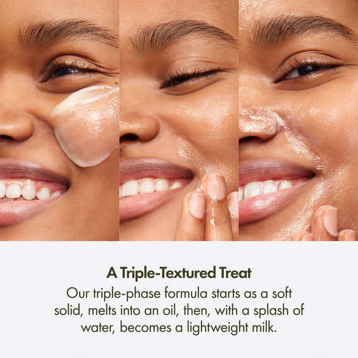Origins Youthtopia Apple Butter Cleansing Balm 125 ml ansiktsrengöring som förvandlas från balm till olja och mjölk.