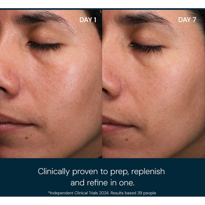 Elemis Pro-Collagen Toning Mist 150 ml face mist ger förfinad hudstruktur visat i kliniskt test efter sju dagar