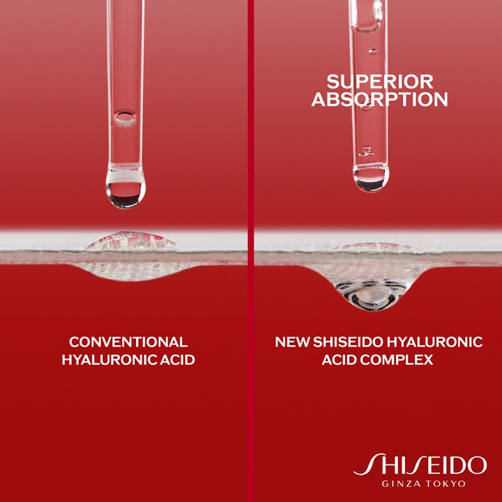 Shiseido Essential Energy Hydrating Cream 50 ml ansiktskräm för djup återfuktning visar överlägsen absorption.