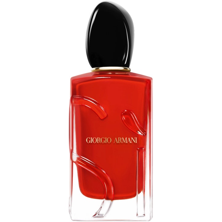 Armani Si Passione Eau de Parfum 100 ml blommig parfym i röd glasflaska med svart lock är en röd parfym dam