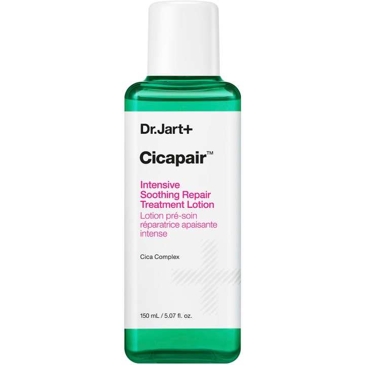 Dr. Jart+ Cicapair Treatment Lotion 150 ml lugnande ansiktslotion för reparation i grön flaska med vitt lock