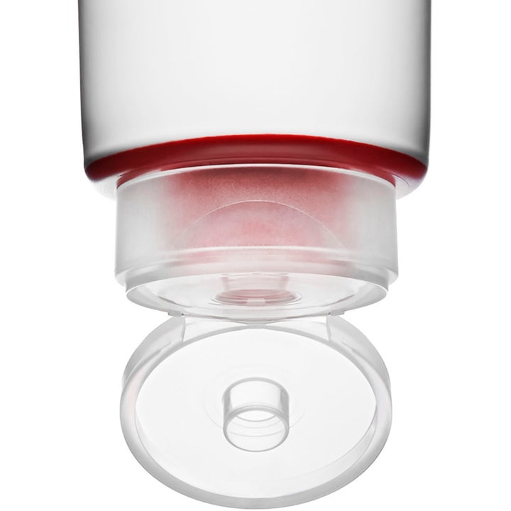 Clarins Body Firming Gel 150 ml uppstramande kroppsvård med genomskinlig kork och röd detalj