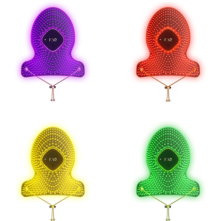 FAQ Swiss FAQ™ 221 LED Hand Mask 1 st led mask för anti-rynk handbehandling i fyra olika ljusinställningar