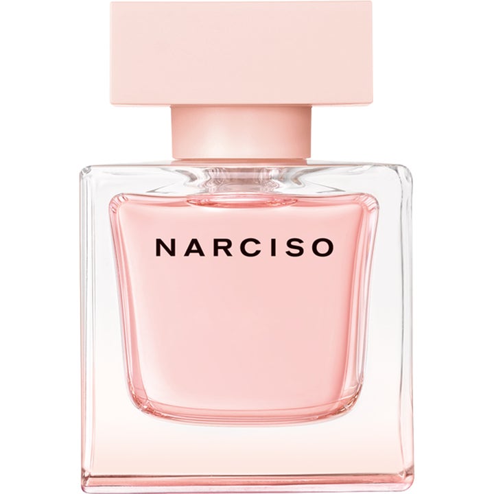 Narciso Rodriguez Narciso Cristal EdP 50 ml blommig parfym narciso i fyrkantig glasflaska med rosa vätska och lock