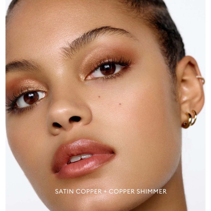 Satin And Shimmer Duet Eyeshadow Satin Copper And Copper Shimmer