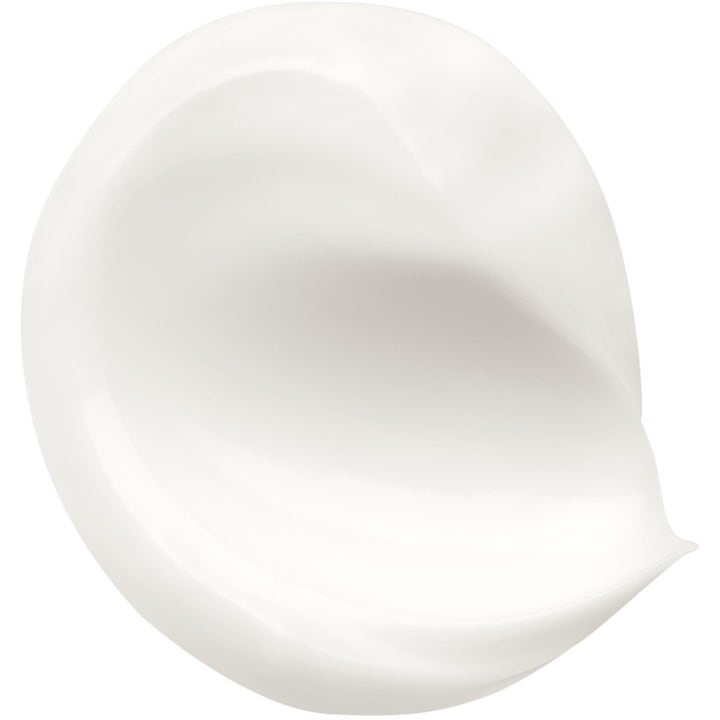 Clarins Firming Body Firming Gel 150 ml uppstramande kroppsvård visar en vit krämig gel i en mjuk swatch
