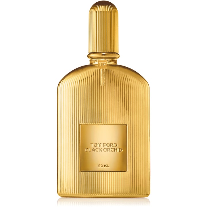 Tom Ford Black Orchid Parfum 50 ml sensuell blommig parfym i en lyxig guldflaska med räfflad textur