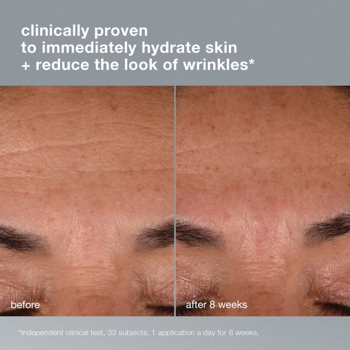 Dermalogica Dynamic Skin Recovery SPF50 100 ml återfuktande dagkräm visar reducerade rynkor efter 8 veckor.