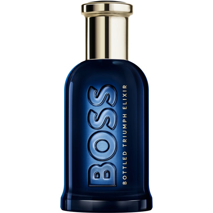 Hugo Boss Bottled Triumph Elixir 50 ml hugo boss parfym herr elixir i en mörkblå glasflaska med guldlock