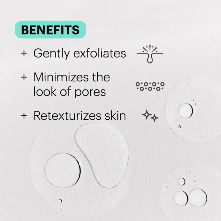 Dr.Jart+ Pore-remedy PHA Exfoliating Serum 30 ml serum med pha och textur av genomskinliga droppar för mindre porer
