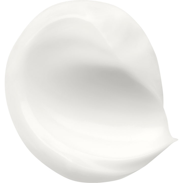 Clarins Moisture-Rich Body Lotion 200 ml återfuktande kroppsvård med en fyllig och krämig vit textur.