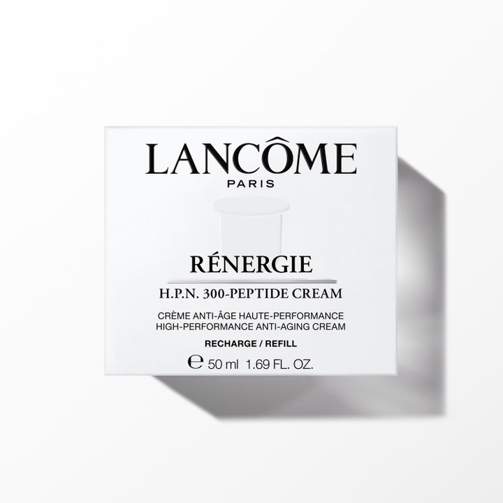 Lancôme Rénergie H.P.N. 300-Peptide Cream 50 ml refill i vit ytterförpackning som är en Lancôme antiaging dagkräm.