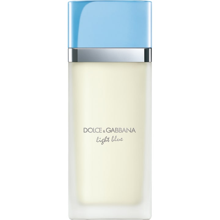 Dolce & Gabbana Light Blue EdT 50ml parfym light blue dam i rektangulär flaska av frostat glas med ljusblå kork