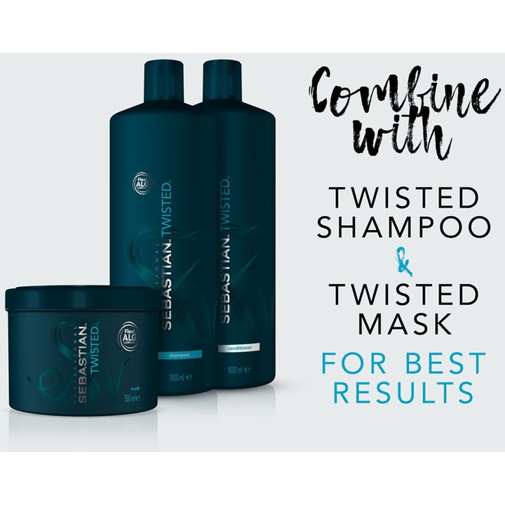 Twisted Elastic Curls Mask