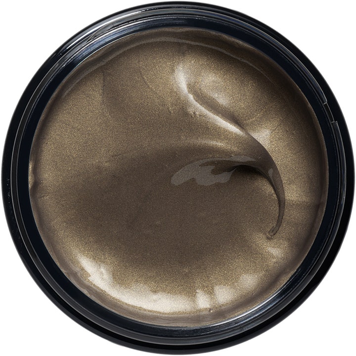 Origins Clear Improvement Rich Purifying Charcoal Mask 30 ml ansiktsmask med kol visar en krämig mörkgrå textur i burk.