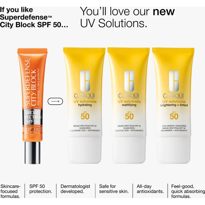 UV Solutions Brightening + Tinted Sunscreen SPF 50