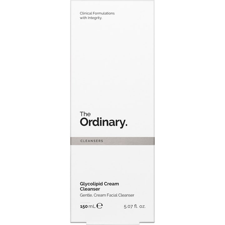 The Ordinary Glycolipid Cream Cleanser 150 ml cruelty free rengöringskräm med glykolipid i vit ytterförpackning