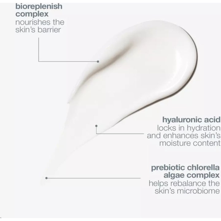 Dermalogica Intensive Moisture Balance 100 ml fuktbalans dagkräm visar hyaluronsyra och prebiotisk chlorella