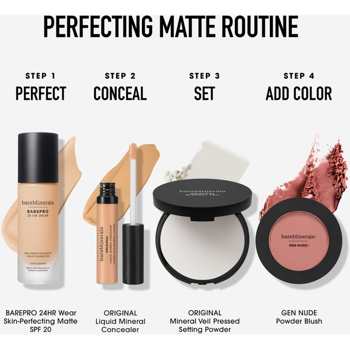 BarePro 24H Skin-Perfecting Matte Liquid Foundation SPF 20