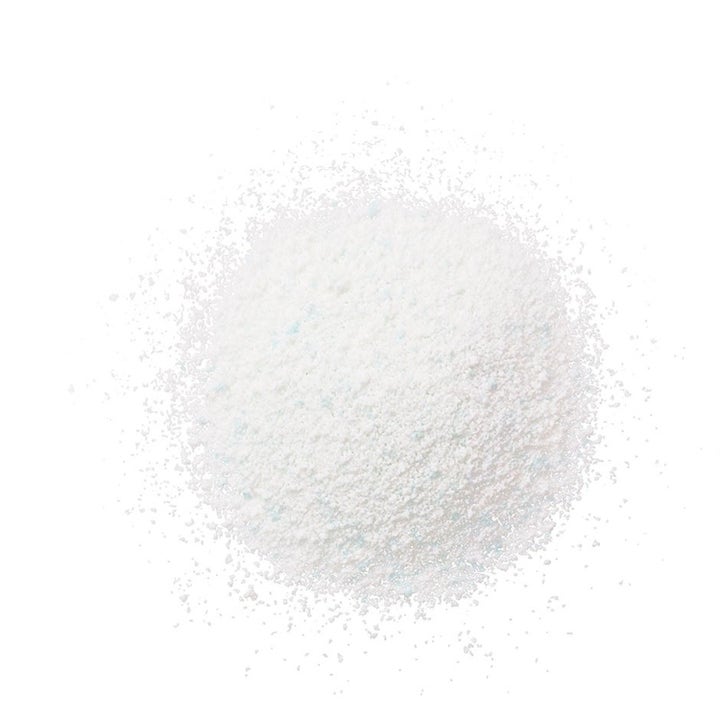 Sensai Silky Purifying Deep Clean Kit peeling powder finkornig vit och ljusblå textur som rengör på djupet