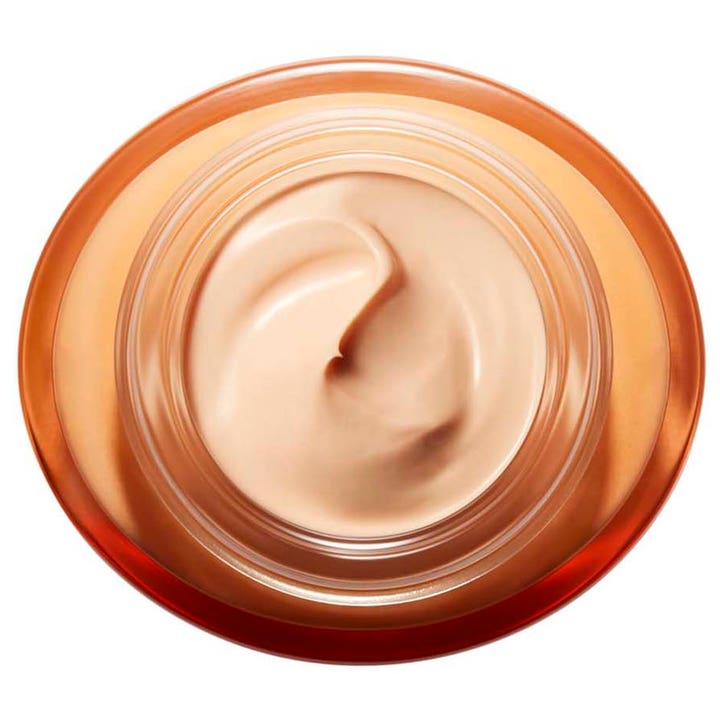 Clarins Extra-Firming Energy Day Cream 50 ml anti-age kräm för utslätning av rynkor med krämig persikofärgad textur