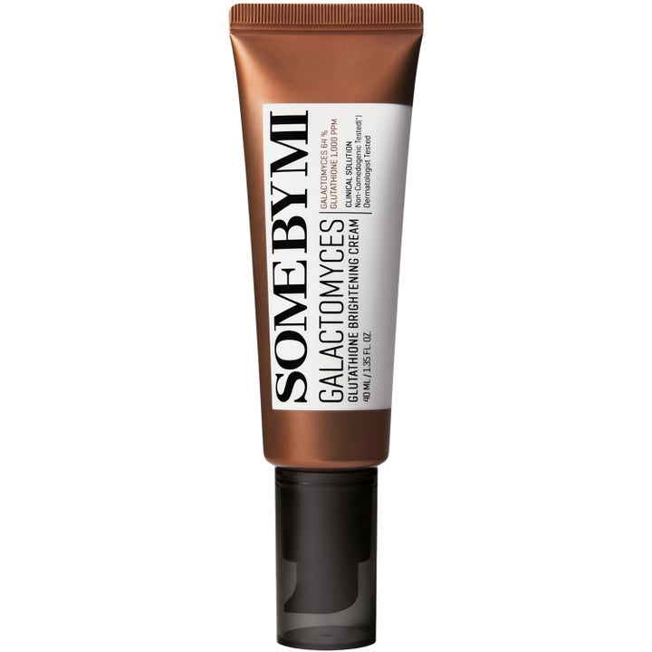Some By Mi Galactomyces Glutathione Brightening Cream 40 ml lysterkräm i brun tub med svart kork