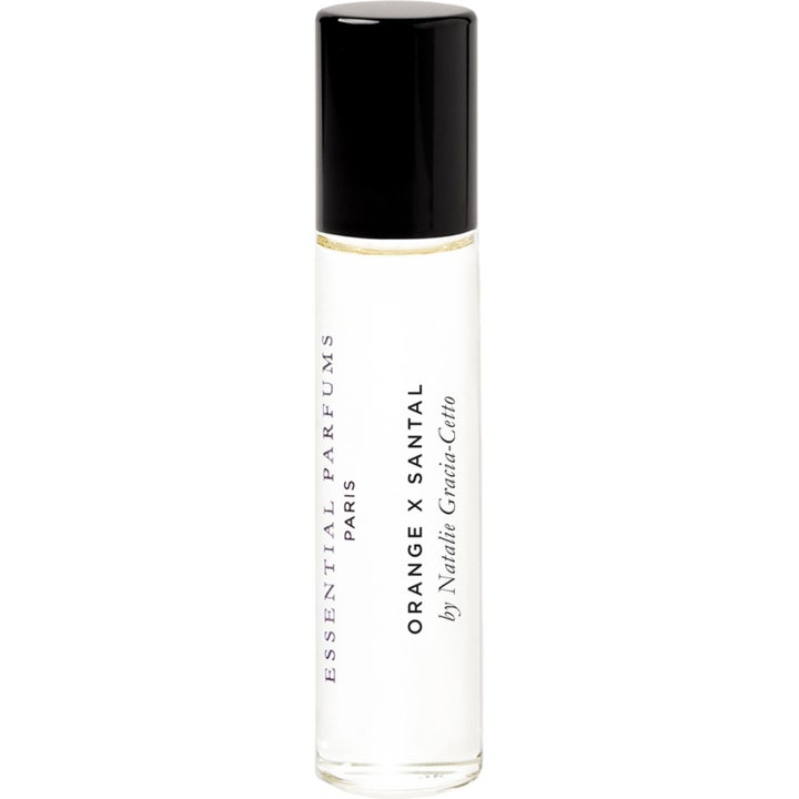 Essential Parfums Orange X Santal By Nathalie Gracia Cetto Eau De Parfum 10 ml parfym i smal transparent flaska med svart lock