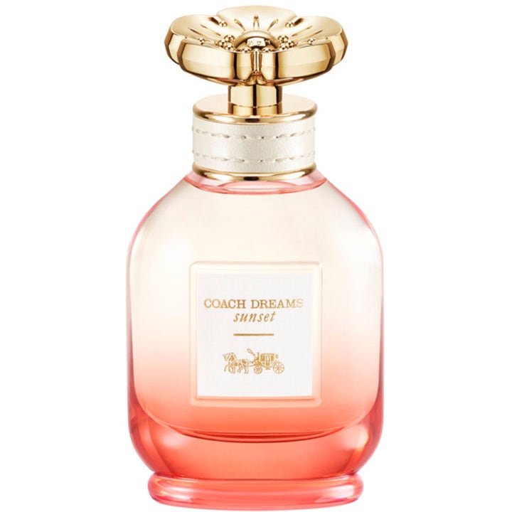 COACH Dreams Sunset 40 ml coach dam parfym eau de parfum i rosa tonad glasflaska med guldfärgat blomlock