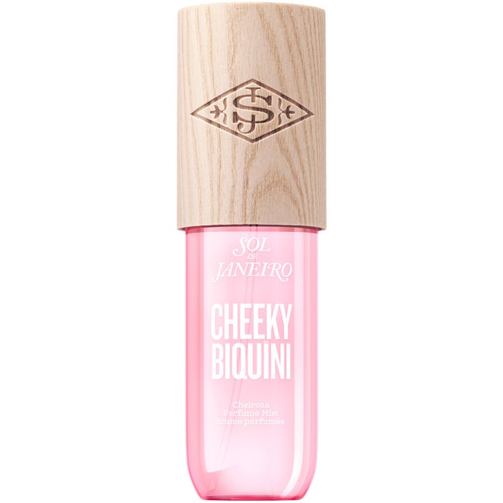 Sol de Janeiro Cheeky Biquini 90 ml perfume mist limited edition parfym spray i rosa flaska med ljus träkork