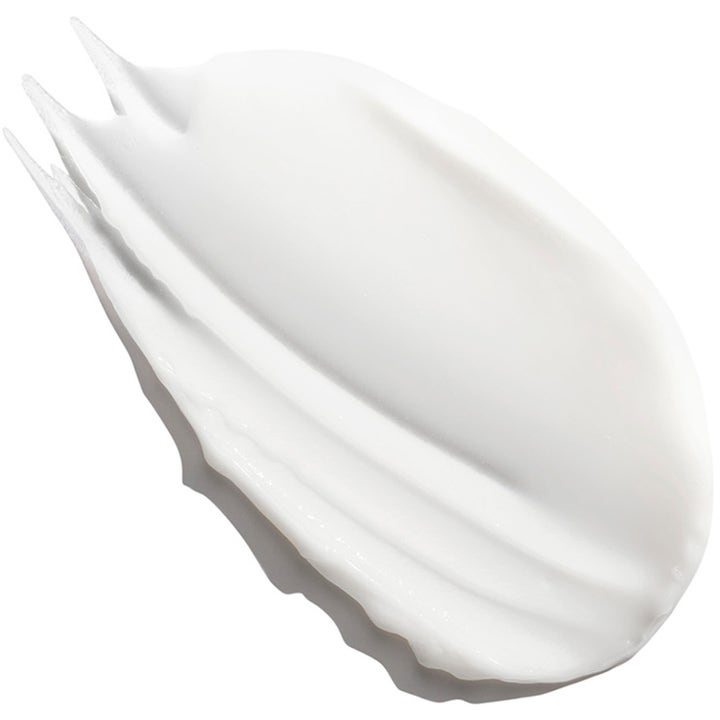 Exuviance Age Reverse + Rebuild-5 Cream 50 ml anti age dagkräm visar en fyllig vit textur av denna peptid kräm.