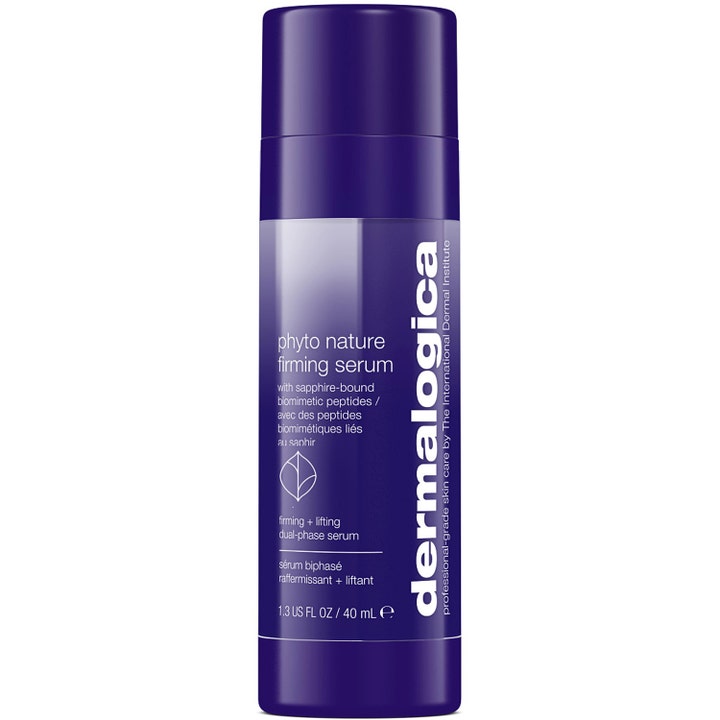 Dermalogica Phyto Nature Firming Serum 40 ml antiaging serum biomimetiska peptider i lila flaska för hudföryngring
