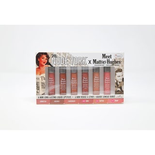 the Balm Meet Matte Hughes 6-pc Mini Lip Kit