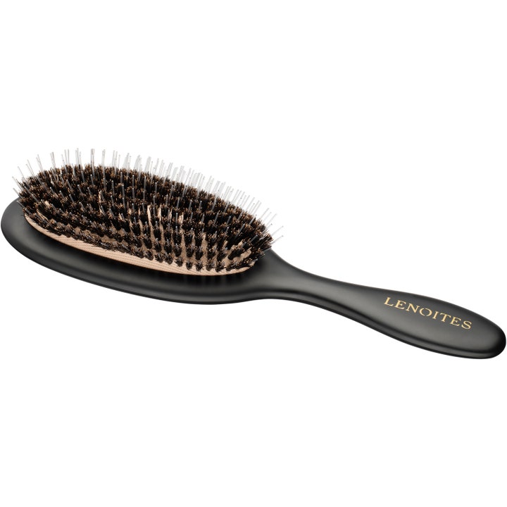 Wild Boar Hair Brush with Cleaning Tool