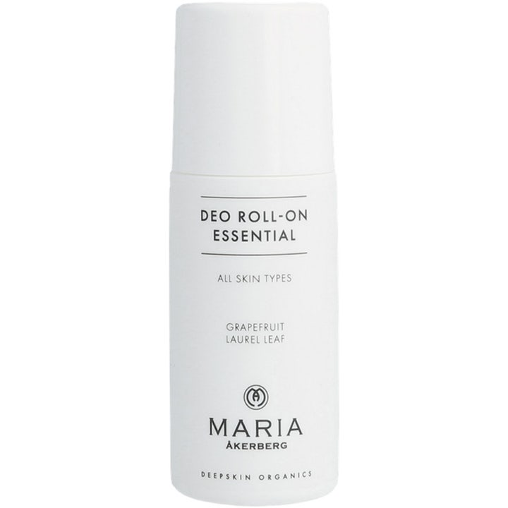 Maria Åkerberg Deo Roll-on Essential 60 ml ger fräschör med grapefrukt i en stilren vit roll-on flaska