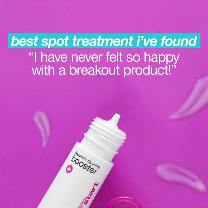 Dermalogica Clear Start Breakout Clearing Booster med niacinamid punktbehandling och texten best spot treatment