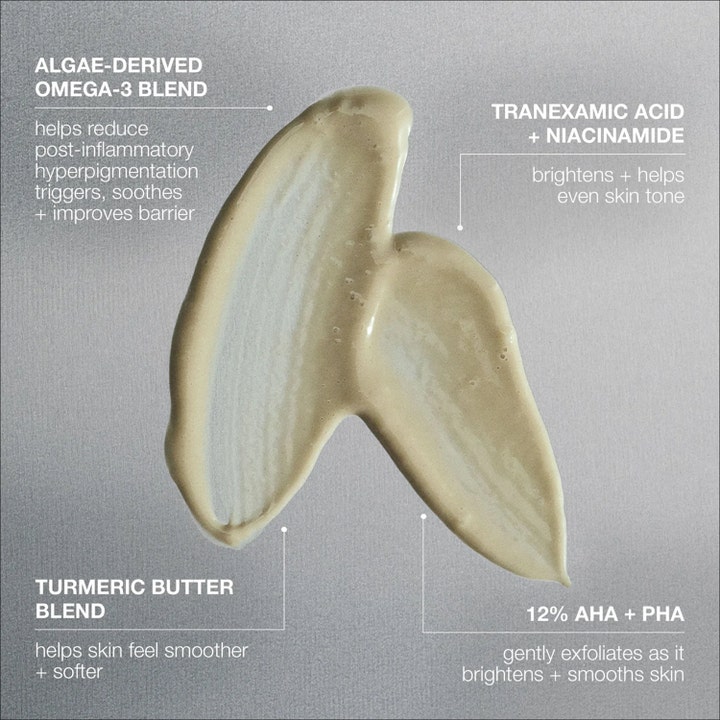 Dermalogica PowerBright Dark Spot Peel 50 ml lystergivande peeling med beige krämig textur och 12% AHA och PHA