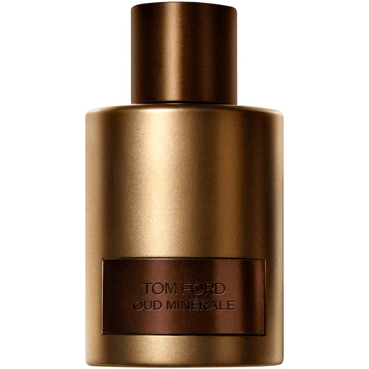 Tom Ford Oud Minérale Eau de Parfum 100 ml mineralisk unisex parfym i bronsfärgad flaska med mörkbrun etikett
