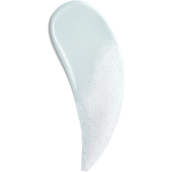 Biotherm Biosource Purifying Foaming Cleanser 150 ml anti-pollution rengöringsskum med ljusblå textur som bildar ett vitt skum