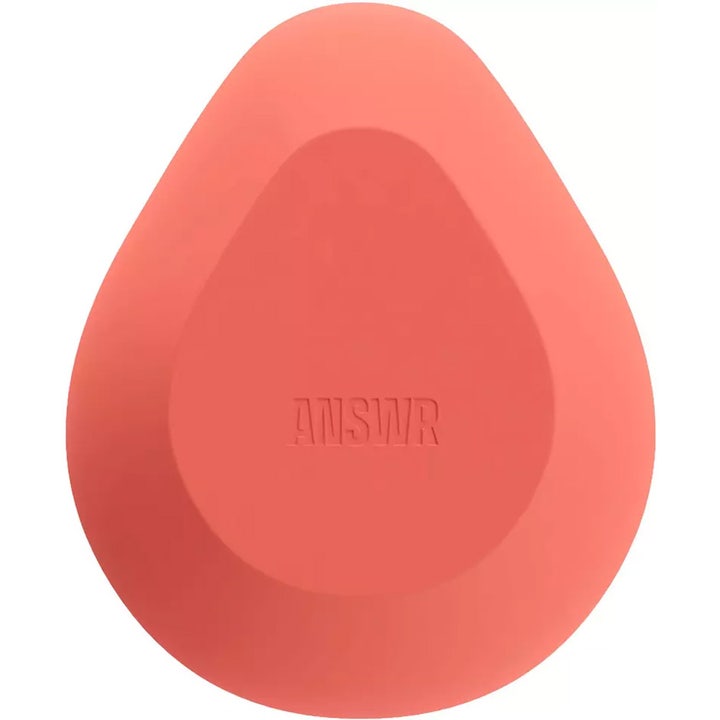ANSWR Exfoliating Hair Removal Drop 1 st hårborttagning för len hud i en korallfärgad droppformad design