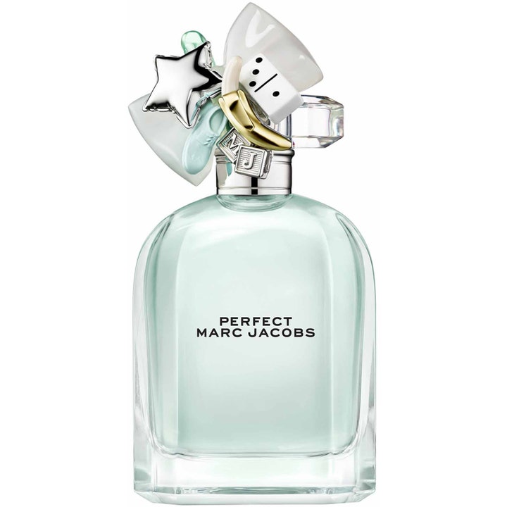 Marc Jacobs Perfect Eau de Toilette 100 ml blommig parfym marc jacobs dam i glasflaska med ljusgrön vätska och unik kork