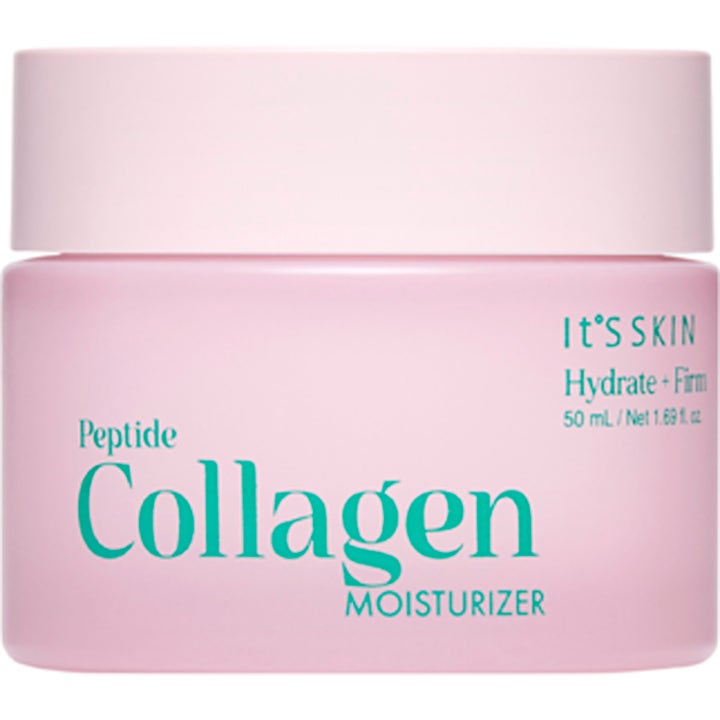It'S SKIN Peptide Collagen Moisturizer 50 ml fast återfuktande ansiktskräm i rosa burk med anti-age kollagen hudvård