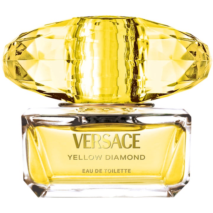 Versace Yellow Diamond 50 ml fräsch designer parfym dam med blommig citrusparfym i gul flaska med diamantkork