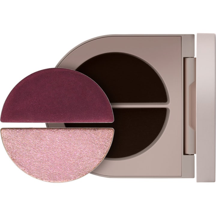 Satin And Shimmer Duet Eyeshadow Satin Plum And Lavender Shimmer
