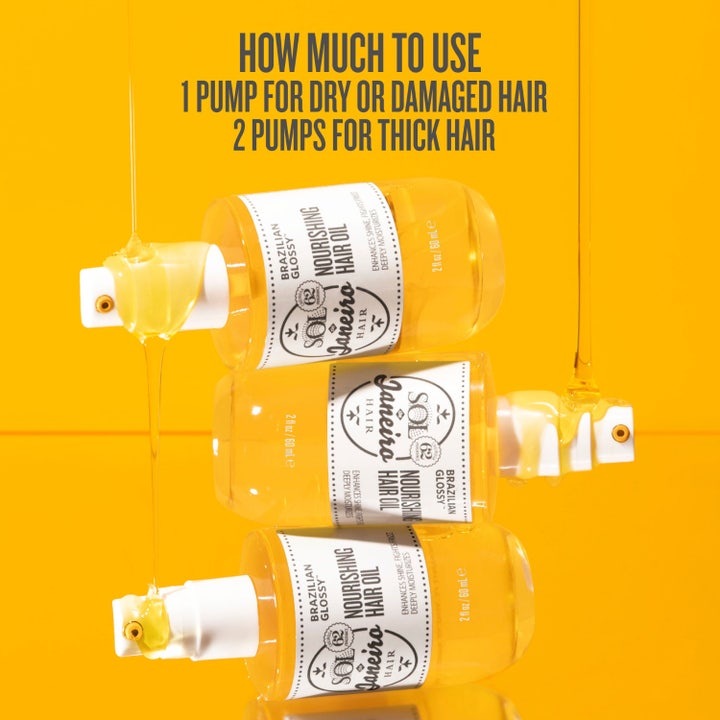 Brazilian Glossy Nourishing Hair Oil
