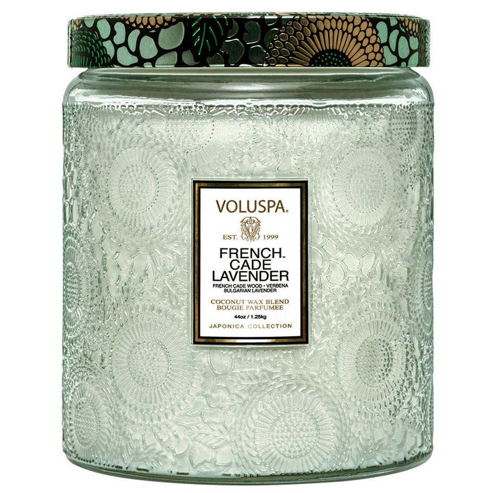 Luxe Jar Candle French Cade & Lavender