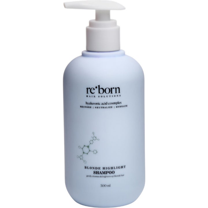 Re-Born Hairsolutions Blonde Highlight Shampoo